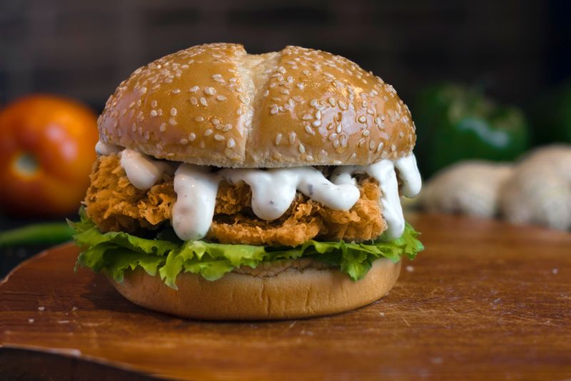 Starbird signature crispy chicken sandwich
